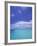 Water and Sky, Bora Bora, Pacific Islands-Mitch Diamond-Framed Photographic Print