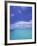 Water and Sky, Bora Bora, Pacific Islands-Mitch Diamond-Framed Photographic Print