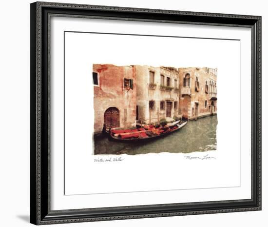 Water and Walls-Maureen Love-Framed Photo