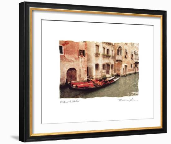 Water and Walls-Maureen Love-Framed Photo