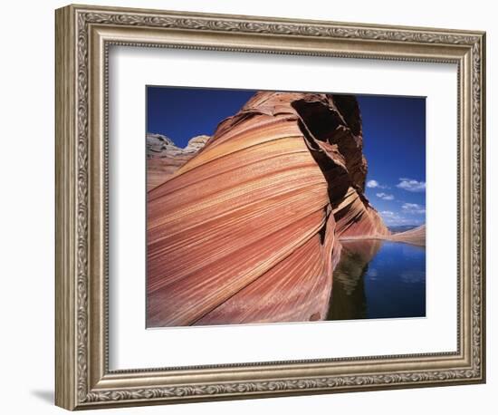 Water at Coyote Buttes-Jim Zuckerman-Framed Photographic Print