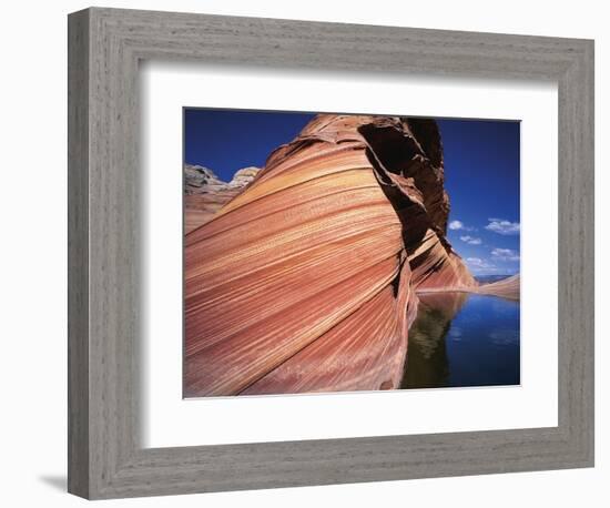 Water at Coyote Buttes-Jim Zuckerman-Framed Photographic Print