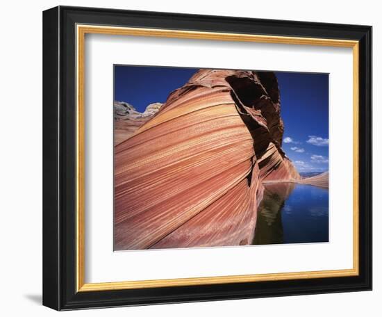 Water at Coyote Buttes-Jim Zuckerman-Framed Photographic Print