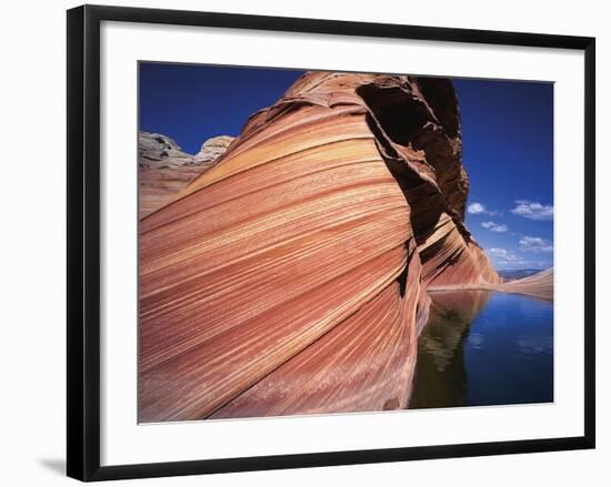 Water at Coyote Buttes-Jim Zuckerman-Framed Photographic Print