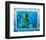 Water Babies, Seahorse-Tom Arma-Framed Art Print