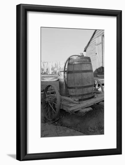 Water Barrel-Dorothea Lange-Framed Art Print