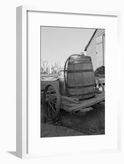 Water Barrel-Dorothea Lange-Framed Art Print