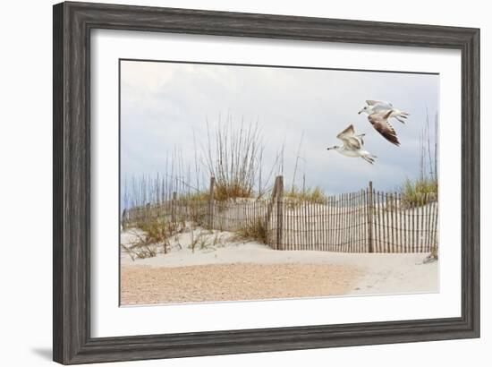 Water Bird Glimpse I-PHBurchett-Framed Art Print