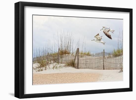 Water Bird Glimpse I-PHBurchett-Framed Art Print