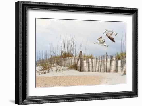 Water Bird Glimpse I-PHBurchett-Framed Art Print