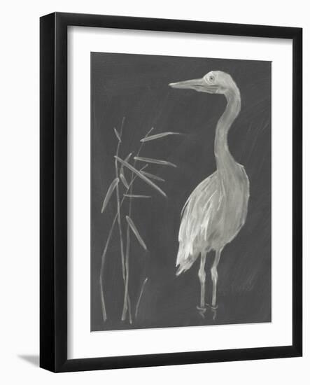 Water Birds - Pause-Aurora Bell-Framed Giclee Print