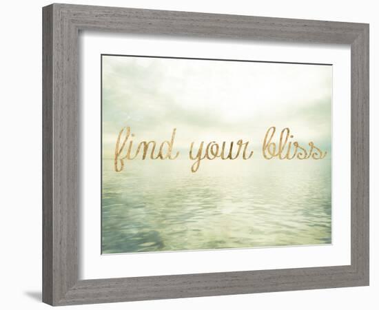 Water Bliss I-Sonja Quintero-Framed Photographic Print