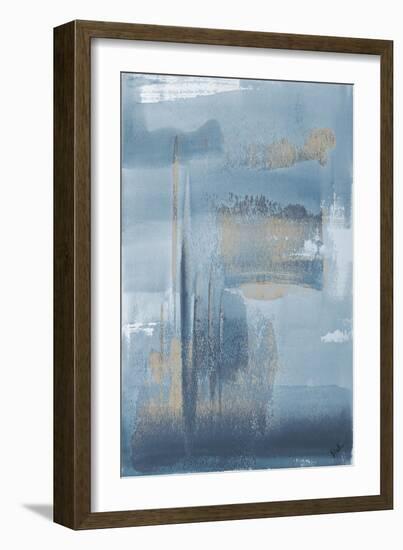 Water Blue Vertical-Patricia Pinto-Framed Art Print