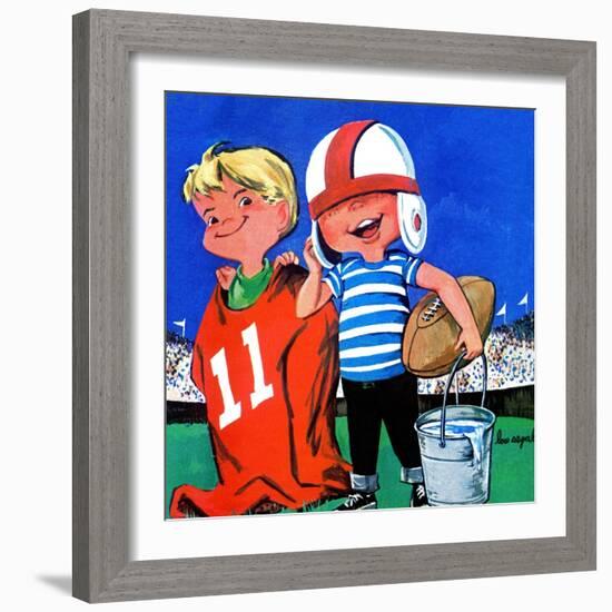 Water Boys - Jack & Jill-Lou Segal-Framed Giclee Print