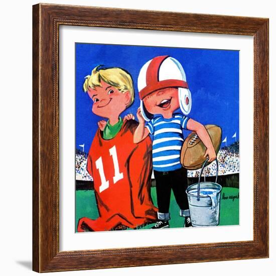 Water Boys - Jack & Jill-Lou Segal-Framed Giclee Print