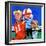 Water Boys - Jack & Jill-Lou Segal-Framed Giclee Print