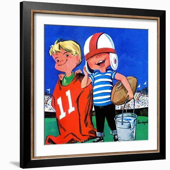 Water Boys - Jack & Jill-Lou Segal-Framed Giclee Print