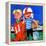 Water Boys - Jack & Jill-Lou Segal-Framed Premier Image Canvas