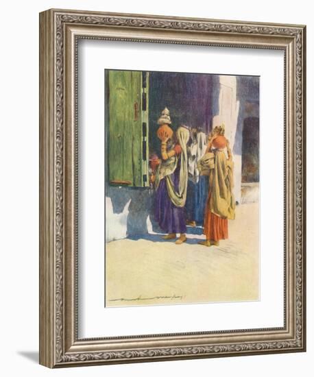 'Water-carriers at Nutha', 1905-Mortimer Luddington Menpes-Framed Giclee Print