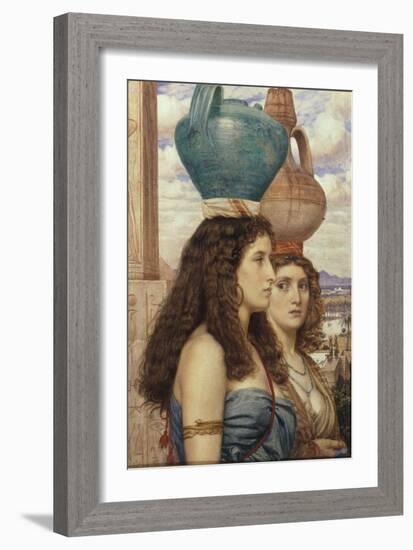 Water Carriers of the Nile, 1862-Edward John Poynter-Framed Giclee Print