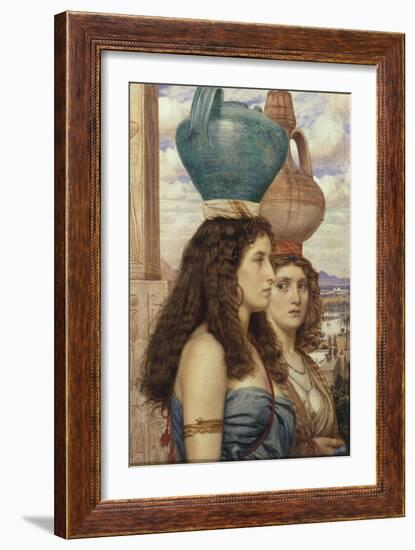 Water Carriers of the Nile, 1862-Edward John Poynter-Framed Giclee Print