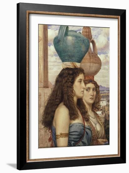 Water Carriers of the Nile, 1862-Edward John Poynter-Framed Giclee Print