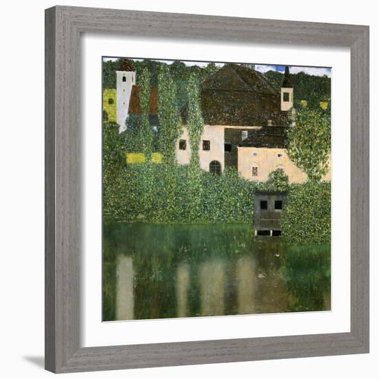 Water Castle, 1908-Gustav Klimt-Framed Giclee Print