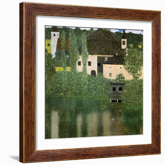 Water Castle, 1908-Gustav Klimt-Framed Giclee Print