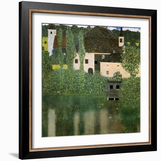 Water Castle, 1908-Gustav Klimt-Framed Giclee Print