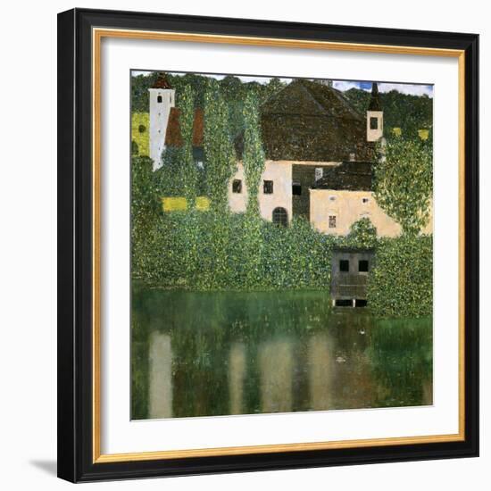 Water Castle, 1908-Gustav Klimt-Framed Giclee Print