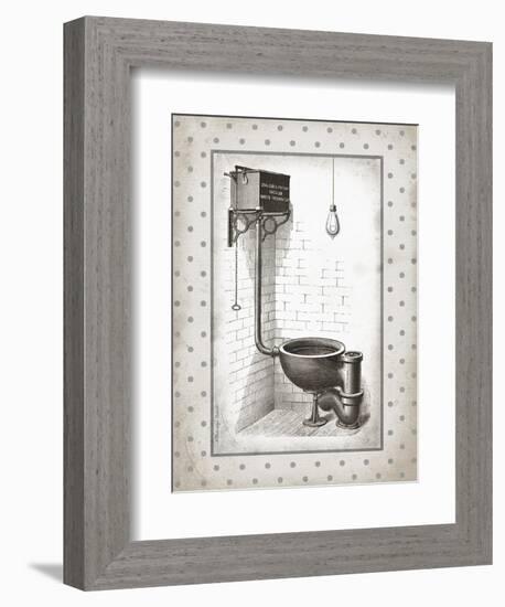 Water Closet I-Gwendolyn Babbitt-Framed Premium Giclee Print