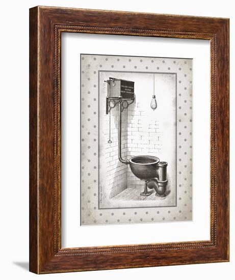 Water Closet I-Gwendolyn Babbitt-Framed Premium Giclee Print