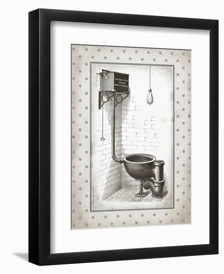 Water Closet I-Gwendolyn Babbitt-Framed Premium Giclee Print