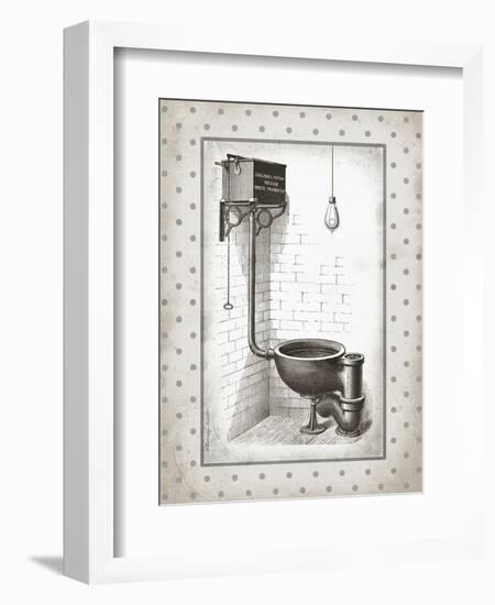 Water Closet I-Gwendolyn Babbitt-Framed Premium Giclee Print