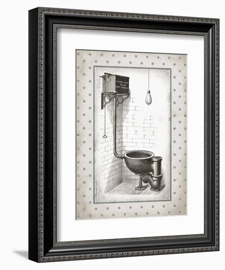 Water Closet I-Gwendolyn Babbitt-Framed Premium Giclee Print