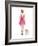 Water Color Girl With Puppy I-Lanie Loreth-Framed Art Print