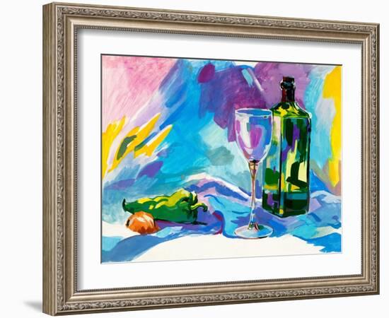 Water Color Painting-Boyan Dimitrov-Framed Art Print