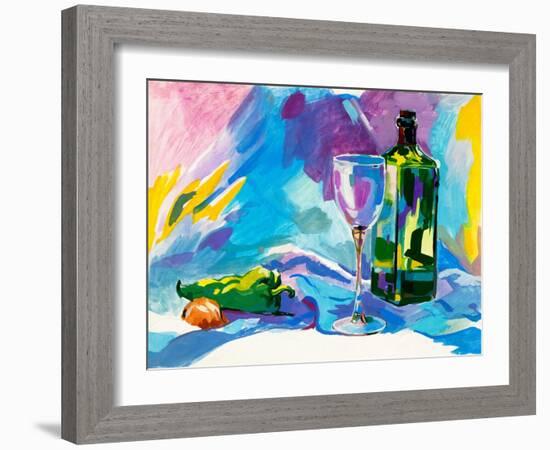 Water Color Painting-Boyan Dimitrov-Framed Art Print