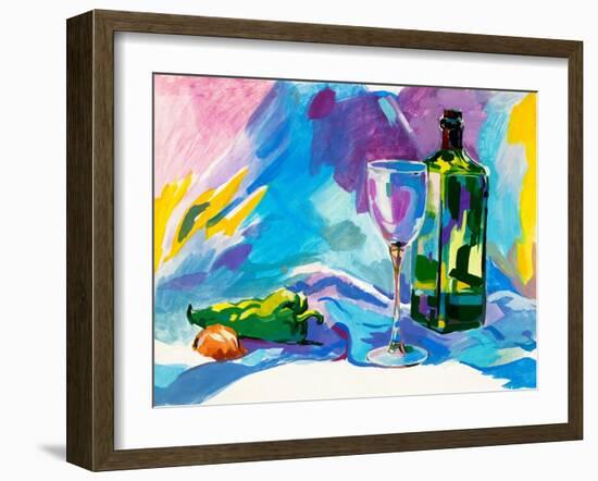 Water Color Painting-Boyan Dimitrov-Framed Art Print