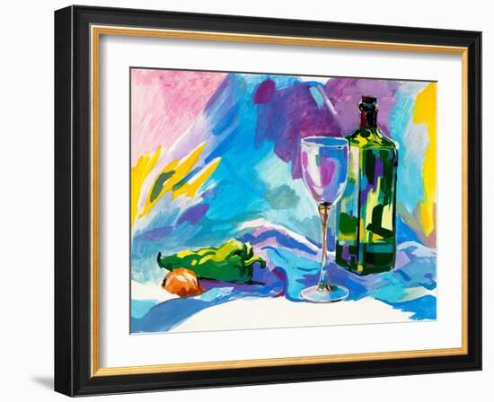 Water Color Painting-Boyan Dimitrov-Framed Art Print