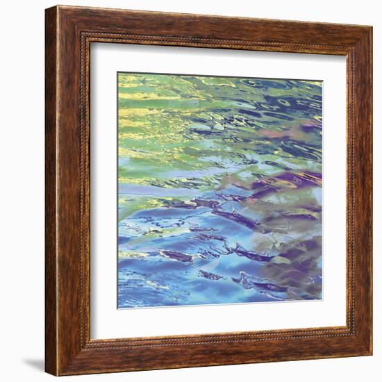 Water Colors 1-Carla West-Framed Giclee Print