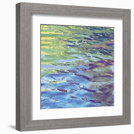 Water Colors 1-Carla West-Framed Giclee Print