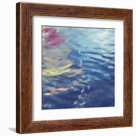 Water Colors 3-Carla West-Framed Giclee Print