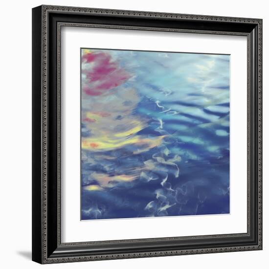 Water Colors 3-Carla West-Framed Giclee Print