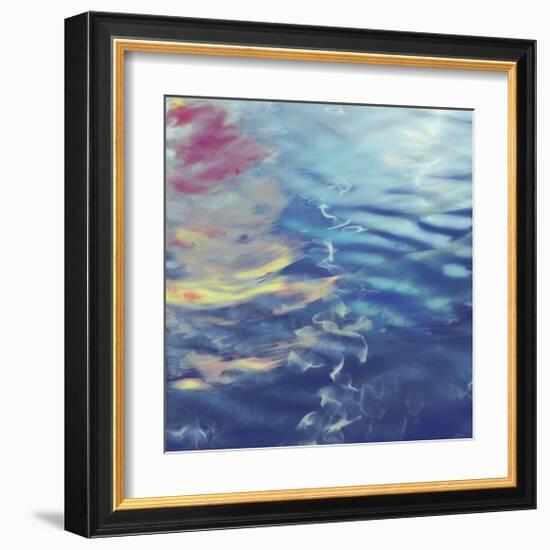 Water Colors 3-Carla West-Framed Giclee Print