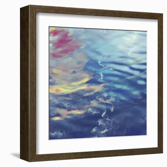 Water Colors 3-Carla West-Framed Giclee Print