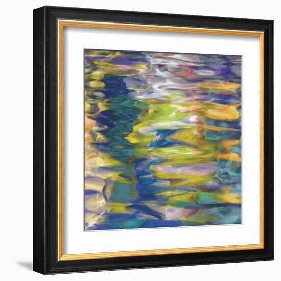 Water Colors 5-Carla West-Framed Giclee Print