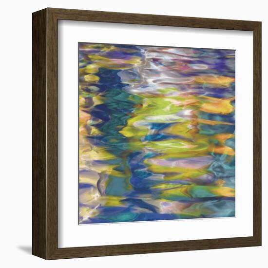 Water Colors 5-Carla West-Framed Giclee Print