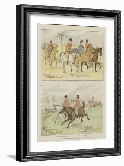 Water-Colour Sketches-Randolph Caldecott-Framed Giclee Print