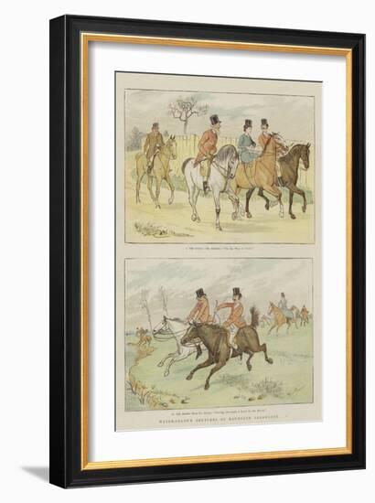 Water-Colour Sketches-Randolph Caldecott-Framed Giclee Print